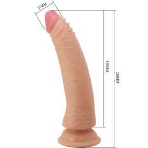 PRETTY LOVE - KABLE PENE SUPER REALISTICO 21 CM CARNE - immagine 6