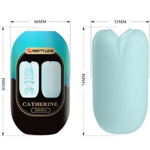 PRETTY LOVE - MASTURBATORE MASCHILE MASHA BLU - immagine 6