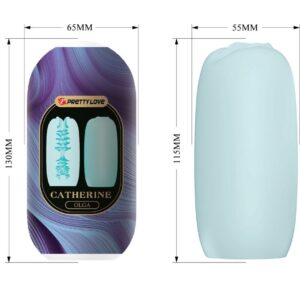 PRETTY LOVE - OLGA MASTURBATORE MASCHILE BLU - immagine 6