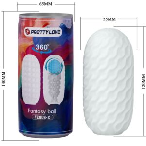 PRETTY LOVE - VENUS X MASTURBATORE MASCHILE BIANCO - immagine 6