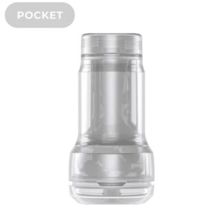 KIIROO - FEEL POCKET STROKER CRYSTAL DI KIIROO TRASPARENTE - immagine 3