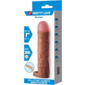 PRETTY LOVE - GUAINA PER PENE BUNION CON ESTENSIONE 2,5 CM MULATTO - immagine 7