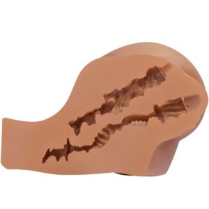 CRAZY BULL - VIBRATORE KYLIE ASS CON VAGINA E ANO REALISTICI E TELECOMANDO - immagine 6