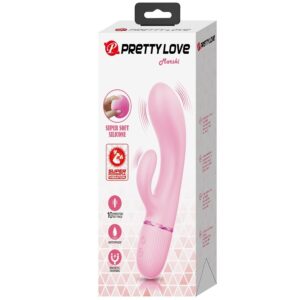 PRETTY LOVE - VIBRATORE CONIGLIO MARSKI E PUNTO G ROSA - immagine 10