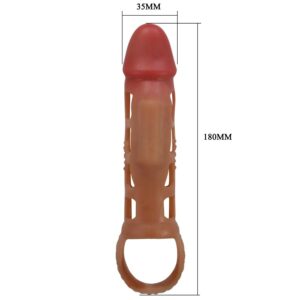 PRETTY LOVE - PRESTON VIBRANTE GUAINA PER PENE 18 CM - immagine 6