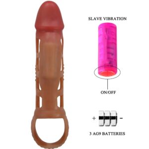 PRETTY LOVE - PRESTON VIBRANTE GUAINA PER PENE 18 CM - immagine 8