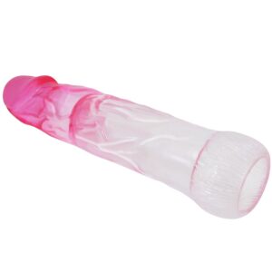 PRETTY LOVE - NERON REALISTICO 6 CM GUAINA DI ALLARGAMENTO PER PENE ROSA - immagine 3