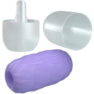 PRETTY LOVE - ATHENA ALICE MASTURBATORE MASCHILE VIOLA - immagine 4