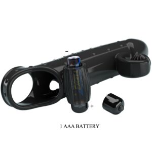 ROMANCE - GUAINA PER PENE VIBRANTE NERA - immagine 8