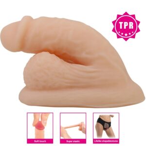 PRETTY LOVE - WILDON DILDO ULTRA REALISTICO ED ELASTICO 10 CM NATURALE - immagine 5