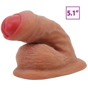 PRETTY LOVE - WARNELL DILDO ULTRA REALISTICO ED ELASTICO 9,5 CM MULATO - immagine 8