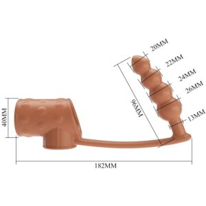 PRETTY LOVE - GUAINA PER PENE CON TAPPO ANALE NATURALE - immagine 6