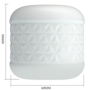 PRETTY LOVE - MASTURBATORE MASCHILE BIANCO CRYSTLE - immagine 8