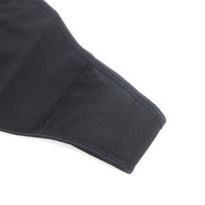 SUBBLIME - 957520 VESTIDO DE CUERO CON ENCAJE FLORAL NEGRO S/M - immagine 6