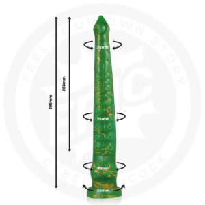 EPIC - DILDO HYLOS FLASH VERDE - immagine 3
