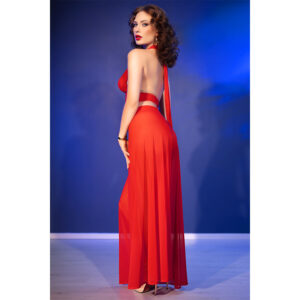 CHILIROSE - CR  4857 SET TOP Y PANTALONES ROJO TALLA S - immagine 9