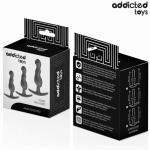 ADDICTED TOYS - SET DI 3 TAPPI ANALI MODELLO 1 - immagine 7