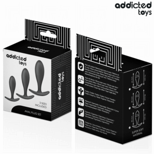 ADDICTED TOYS - SET DI 3 TAPPI ANALI MODELLO 2 - immagine 7