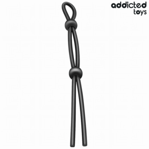 ADDICTED TOYS - CORDA IN SILICONE PER IL PENE A DOPPIO ANELLO - immagine 6