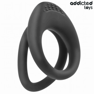ADDICTED TOYS - ANELLO PER PENE A DOPPIA TEXTURE - immagine 5
