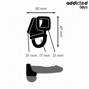 ADDICTED TOYS - ANELLO PER GABBIA PER PENE - immagine 4