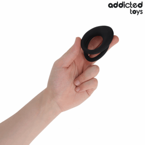 ADDICTED TOYS - ANELLO PER PENE A DOPPIA TEXTURE - immagine 2