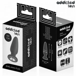 ADDICTED TOYS - PLUG ANALE CON GIOIELLO TAGLIA S 8,8 CM - immagine 6