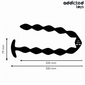 ADDICTED TOYS - TAPPO ANALE EXTRA LUNGO - immagine 4
