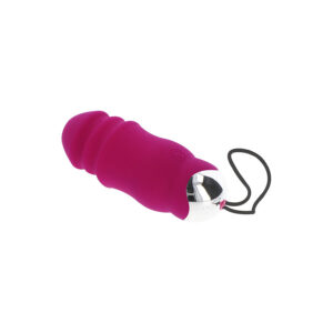 TOYJOY - VIBRATORE FUCSIA HAPPINESS SUNN SIDE UP AND DOWN CON TELECOMANDO - immagine 3