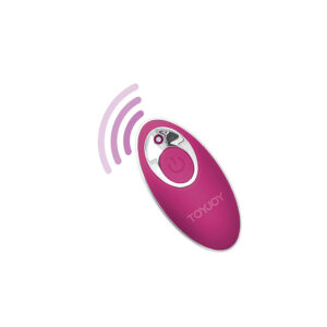 TOYJOY - VIBRATORE FUCSIA HAPPINESS SUNN SIDE UP AND DOWN CON TELECOMANDO - immagine 4