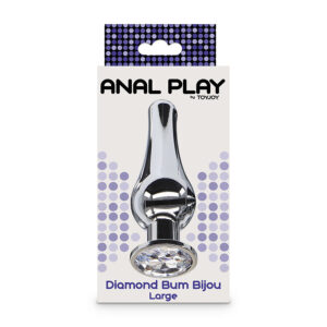 TOYJOY - ANAL PLAY DIAMANTE BUM BIJOU GRANDE PLUG ANALE - immagine 5