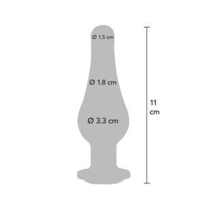 TOYJOY - ANAL PLAY TWILIGHT BUM BIJOU PLUG ANALE MEDIO - immagine 4