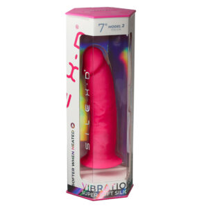 SILEXD - MODELLO PENE REALISTICO 2 ROSA + TELECOMANDO LRS 17 CM - immagine 7
