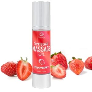 SECRETPLAY - OLIO PER MASSAGGI ALLA FRAGOLA - immagine 3