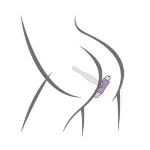 ROCKS-OFF - PETITE SENSATIONS TEAZER PLUG ANALE VIBRATORE NERO - immagine 8