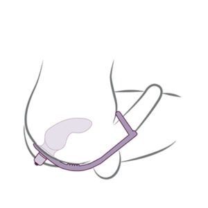 ROCKS-OFF - RO-ZEN RRO PLUG ANALE CON ANELLO VIBRANTE PER IL PENE NERO - immagine 8