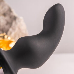 ROCKS-OFF - RO-ZEN RRO PLUG ANALE CON ANELLO VIBRANTE PER IL PENE NERO - immagine 7