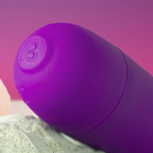 ROCKS-OFF - GLO-GIRL VIBRATORE A BACCHETTA MINI VIOLA - immagine 4