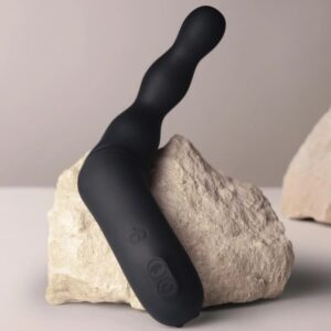 ROCKS-OFF - ADATTATORE NERO PER VIBRATORE PROSTATICO E ANALE - immagine 4