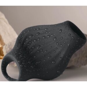 ROCKS-OFF - VIBRATORE FLESSIBILE PALM BLACK MASTURBATOR - immagine 6