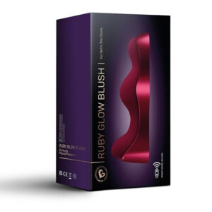 ROCKS-OFF - VIBRATORE PER PUNTO G ROSSO RUBY GLOW - immagine 10