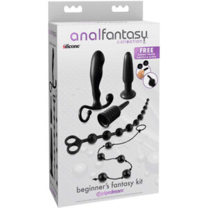 ANAL FANTASY ELITE COLLECTION - BEGINNER FANTASY ANAL KIT NERO - immagine 6