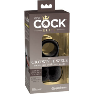 KING COCK - LE PALLE OSCILLANTI PESATE CROWN JEWELS IN SILICONE - immagine 4