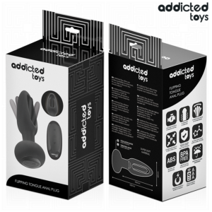 ADDICTED TOYS - PLUG ANALE CON LINGUA VIBRANTE E TELECOMANDO - immagine 3