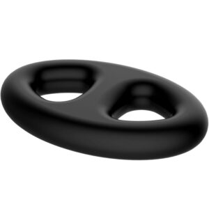 CRAZY BULL - ANELLO DOPPIO OVALE IN SILICONE - immagine 5