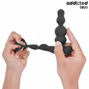 ADDICTED TOYS - MASSAGGIATORE PROSTATICO ROTANTE CON TELECOMANDO - immagine 5