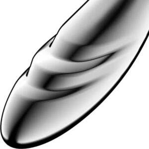 SATISFYER - DILDO A DOPPIA ESTREMITÀ IN ACCIAIO INOX PURE GRAVITY 3 - immagine 3