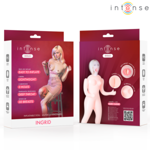 INTENSE DOLLS - BAMBOLA GONFIABILE INGRID CON TRE ORIFIZI - immagine 4