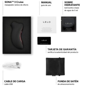 LELO -  MASAJEADOR SÓNICO DE CLÍTORIS - immagine 5