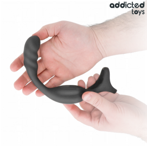 ADDICTED TOYS - ANELLO PER IL PENE PROSTATICO DOPPIO CON TELECOMANDO - immagine 2